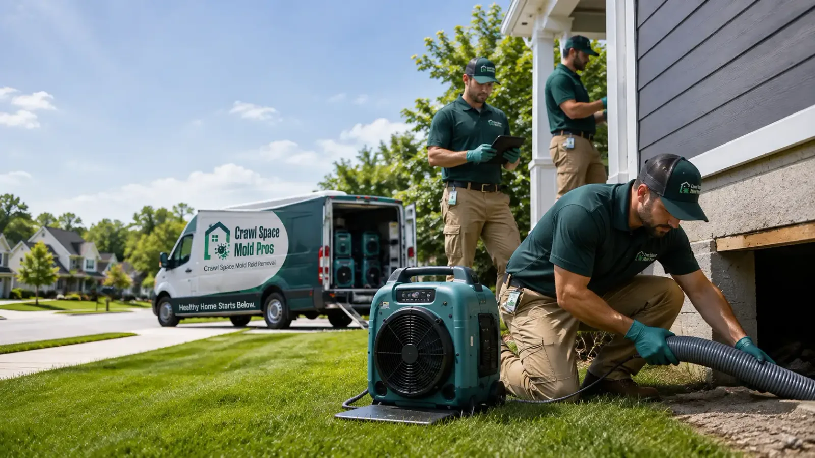 Crawl Space Mold Removal in Ralston, NE